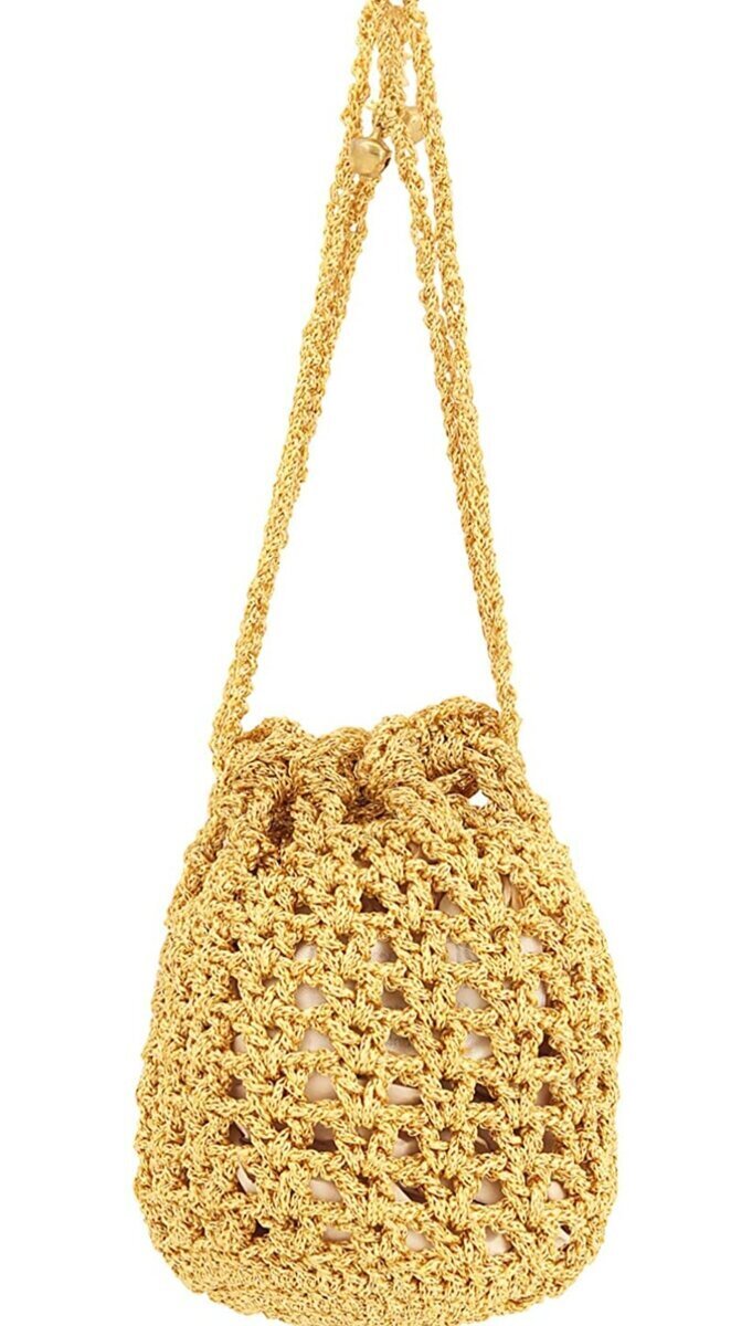 PapeaBags Handmade Macrame Shoulder Bag , Tote Bag for Women - Scandinavian  Style Crochet Bag - Minimalist Crochet Purse - Walmart.com