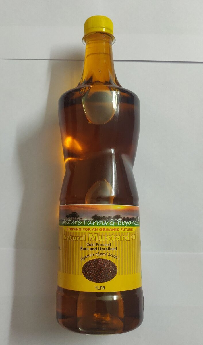 Mustard Oil Organic Mustard Cold Pressed Oil - Mustard Seed Oil Premium  Quality - 100% Pure & Natural
