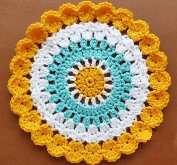 Handmade crochet Doily, Rustic style, Decoration Ideas, Lace