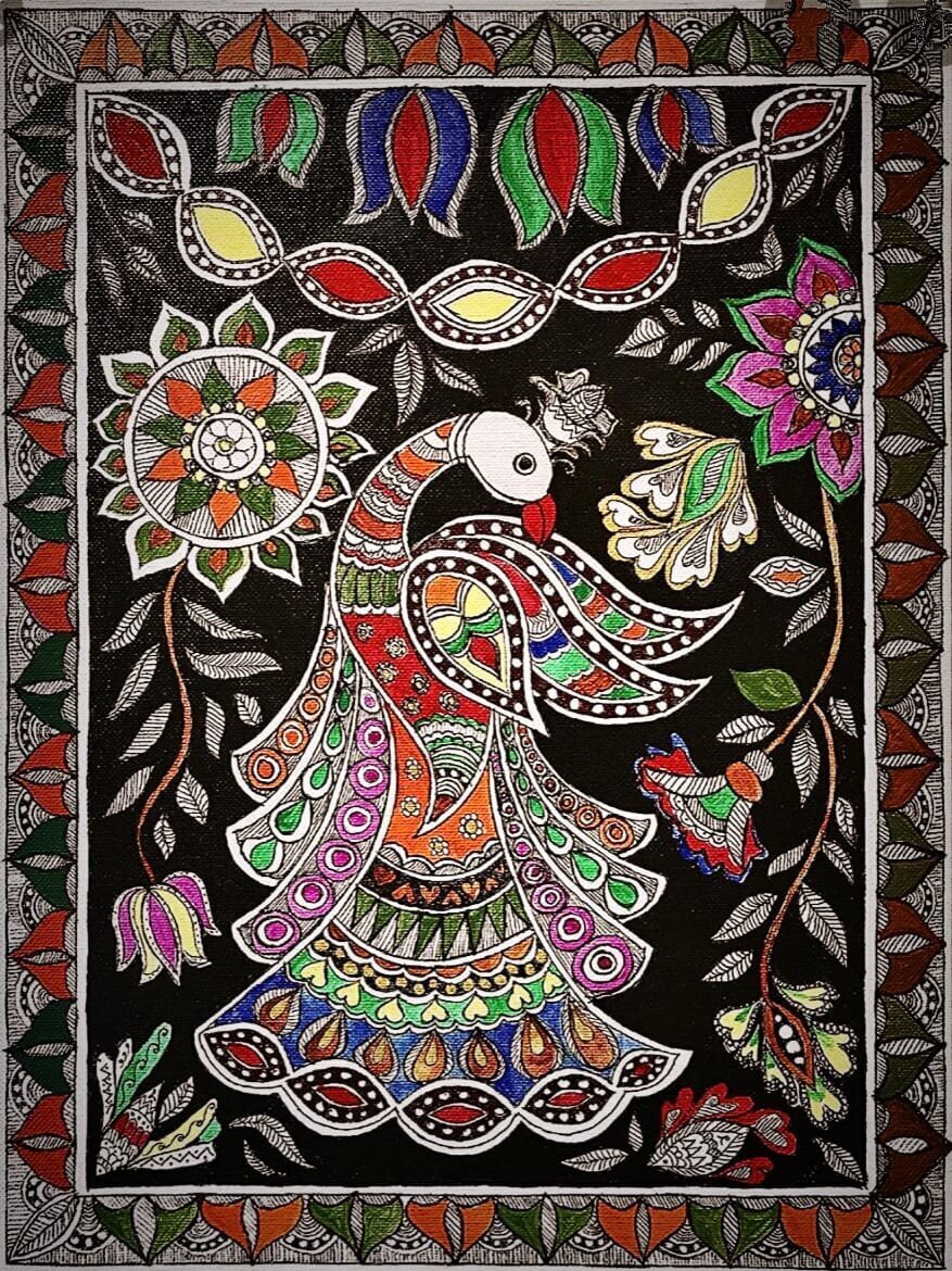 Madhubani-Indian Folk Art | Niji Creative Collective