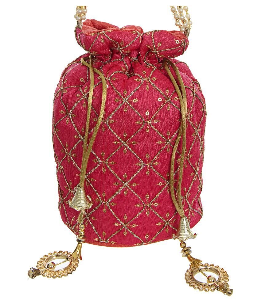 Indian Wedding Designer Handbag, HBS#187 | Raw silk fabric, Wedding designs,  Silk fabric