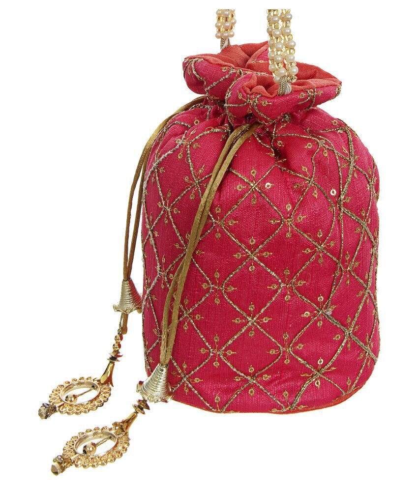 FANTASTIC DIY PURSE BAG DESIGN // Handmade Pearl Dotted Bag Tutorial No Sew  - YouTube