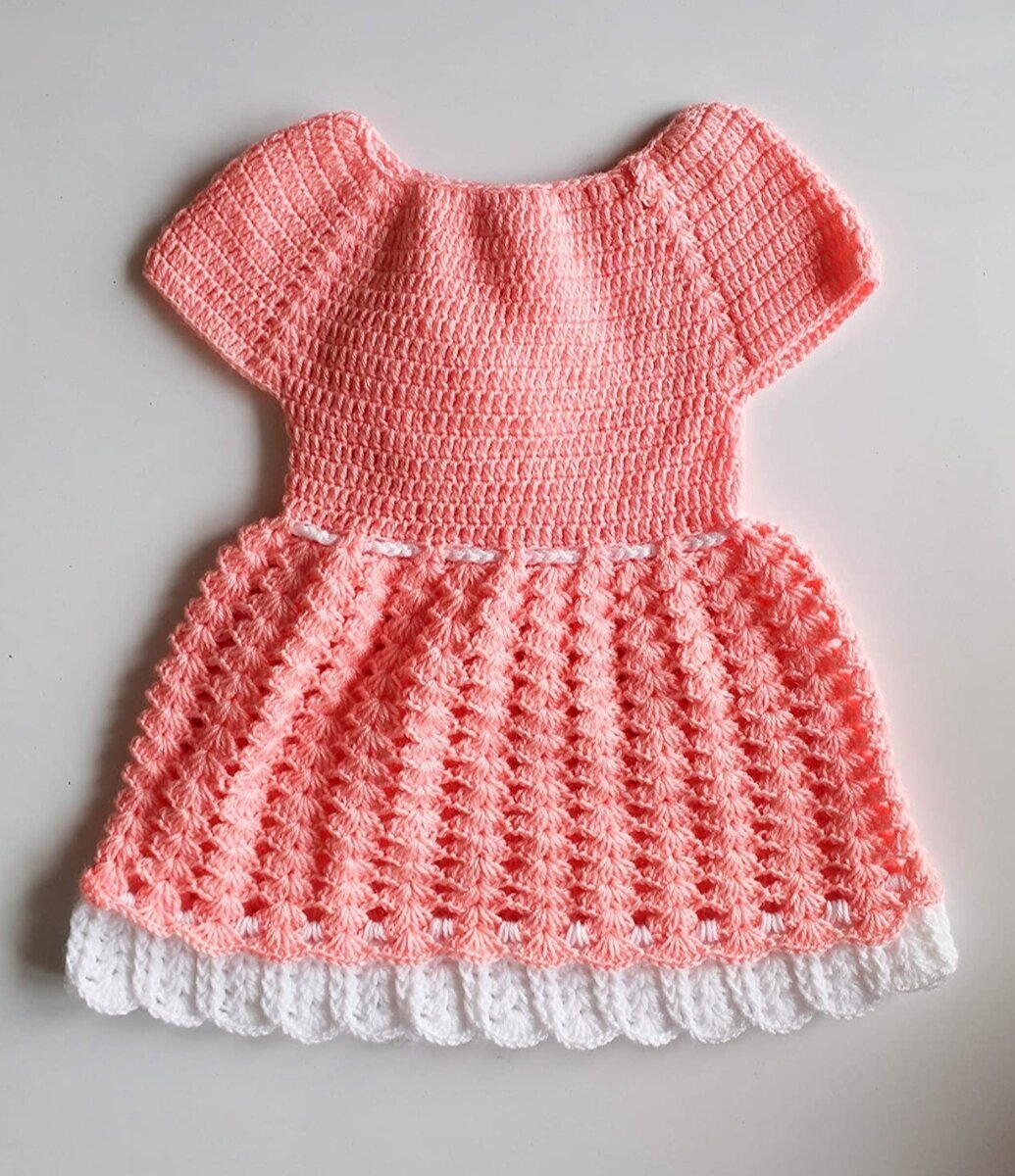Winter crochet frocks  Woollen crochet frocks for baby girls online