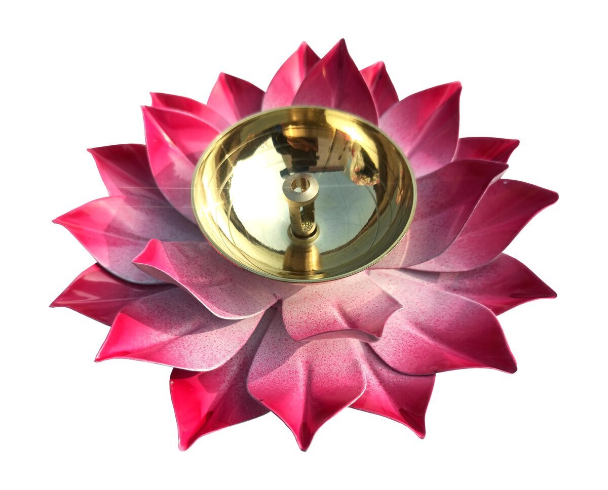 lotus shaped diya