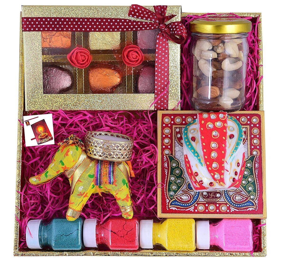 Diwali Celebration Special Chocolate Pack Premium Crackers Shape Firework  Assorted Handmade Chocolates Surprise Diwali Gift box D09 : Amazon.in:  Grocery & Gourmet Foods