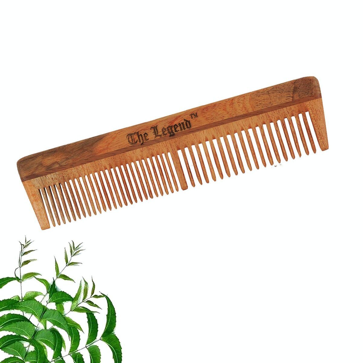 Neem Wooden Comb Wide Tooth for Hair Growth for Men  Women  Keya Seth  Aromatherapy
