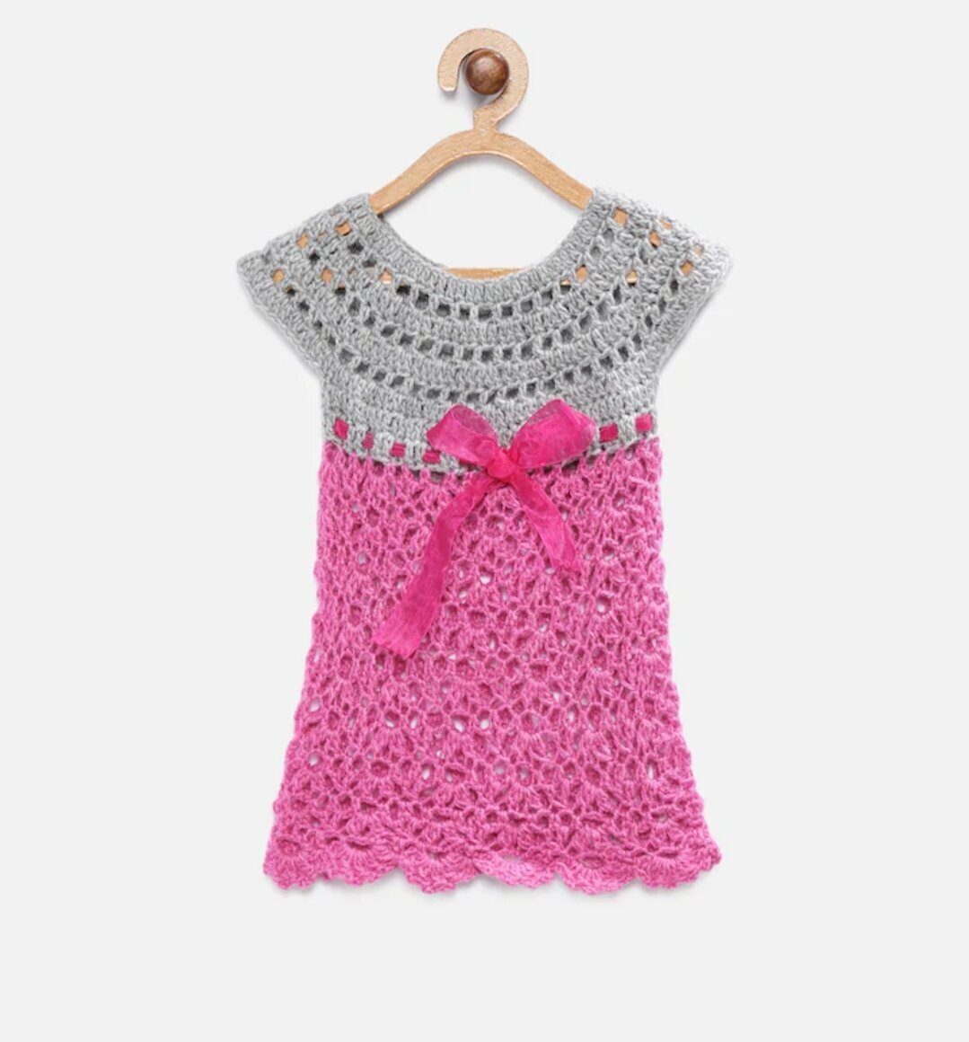 Handmade baby girl crochet dress - 100% peruvian Cotton - Hypoallergenic  clothes | eBay