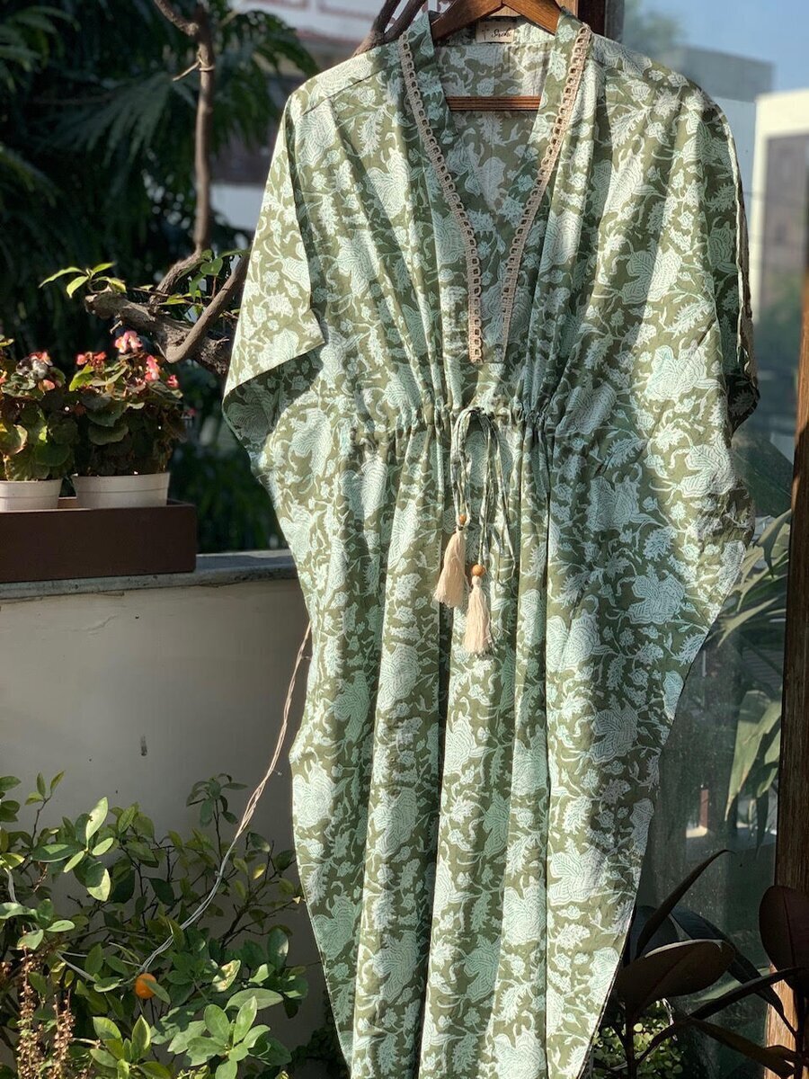 soft cotton kaftans