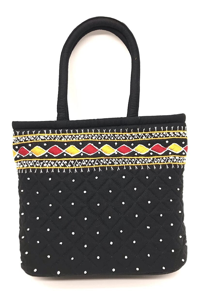 White Cotton Shoulder Hand Bags at Best Price in Surat | I Khodal Bag  Private Limited