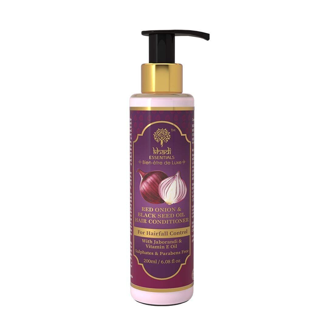 Khadi Natural Herbal Hair Care Combo Onion Shampoo With Onion Hair Oil Pack  of 2  JioMart