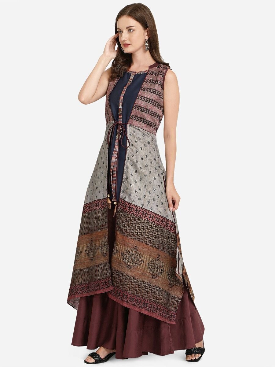 Stylish Sequence Ceremonial Kurti  Palazzo Set For Party Wear  Lifestyle  Store