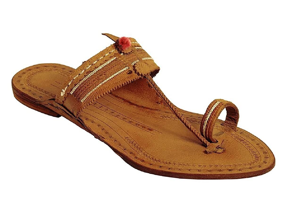 Buy fancy & stylish ladies kolhapuri chappal. | Swarajyam