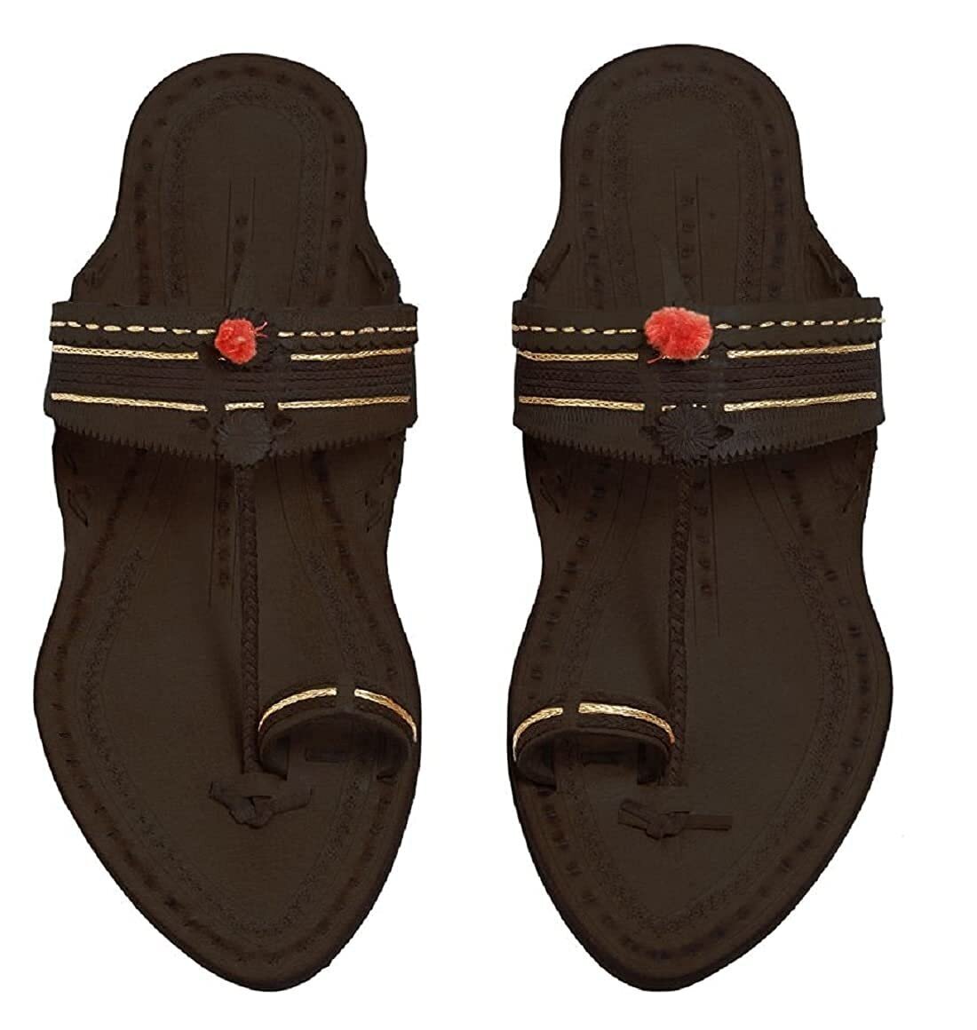 The Maharani Classic Ladies Kolhapuri chappal