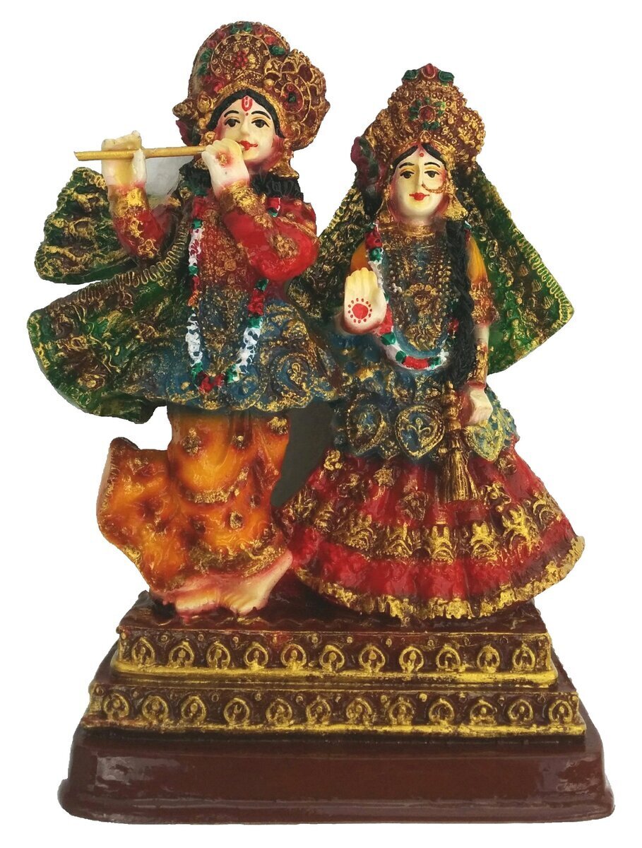Amazon.com: alikiki Indian Wedding Gift Radha Krishna - 5.7
