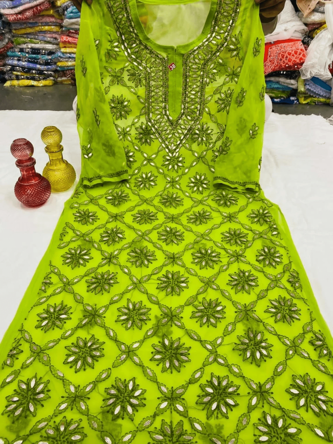 Women's Kurti With Elegant Colors & Various Sizes Handmade Causal Cotton  Kurta | eBay