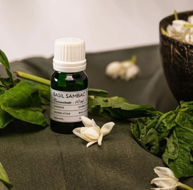 Basil Infused in Sambac Diffuser Oil Tabac Diffuser Oil flower